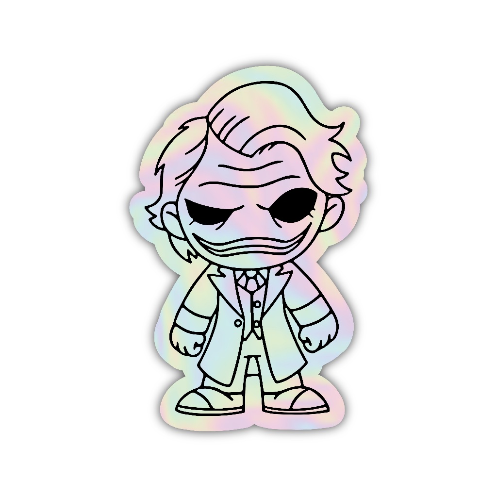 

Z316 sticker joker aesthetic, stiker hologram satuan