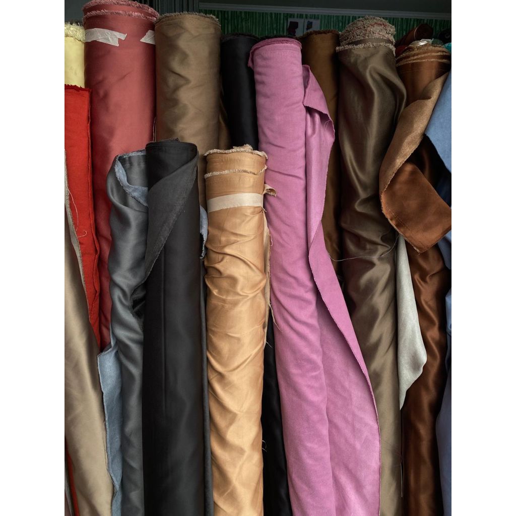 Kain Suede Meteran Kain Satin Suede Kain Suede Puring Tas Sepatu