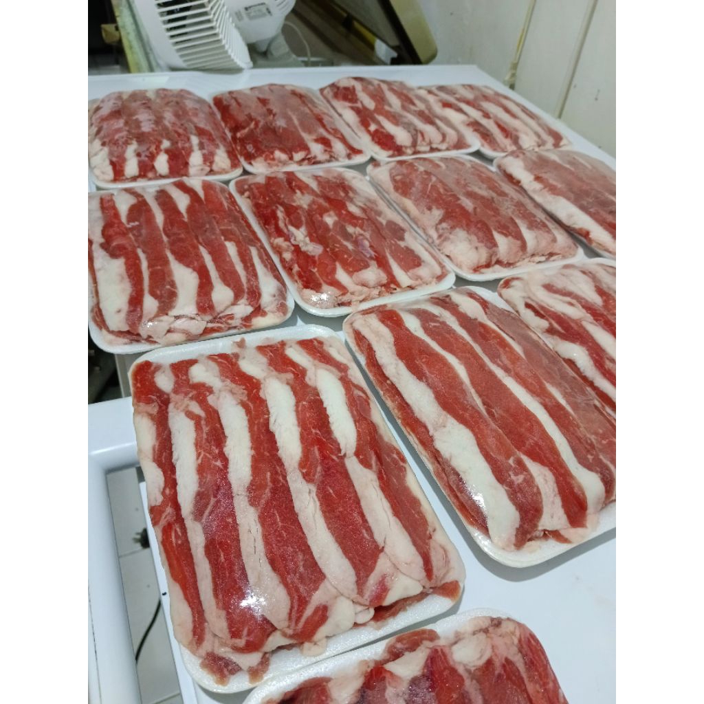 

AFGC Beef Slice Yos AUS g-1kg Halal Ekonomis