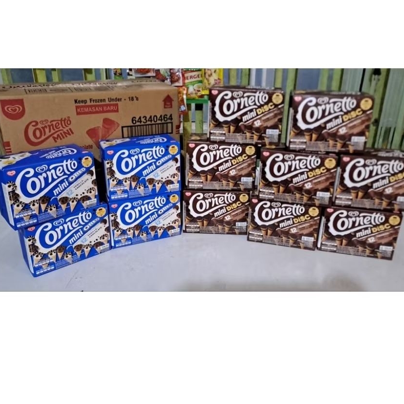 

Wall's ice cream mini cornetto isi 12 pcs