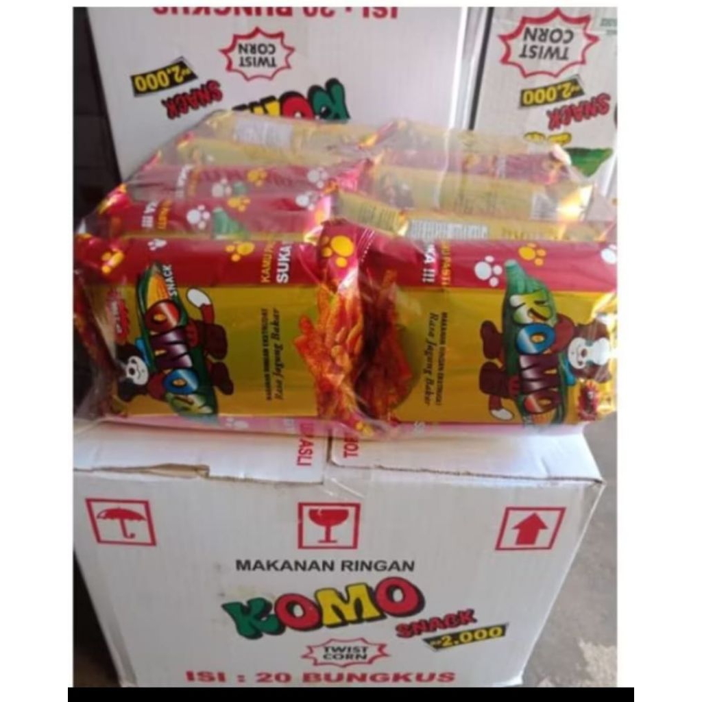 

komo 2000 rasa jagung bakar 1pak isi 10 pcs