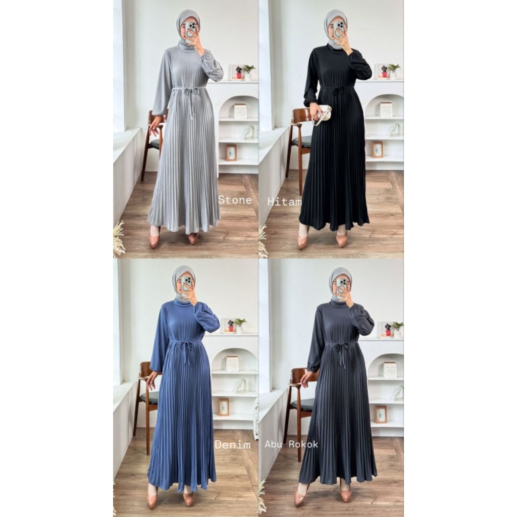 GAMIS PLISKET PREMIUM | GAMIS PLISKET MAYUNG