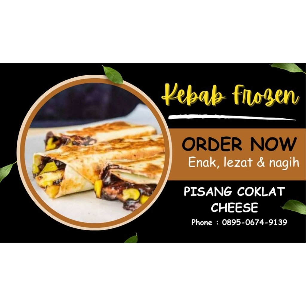 

Kebab Pisang Coklat Cheese