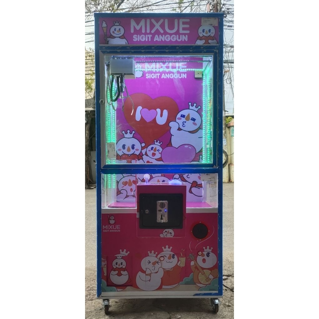 MESIN CAPIT BONEKA PAKET BONEKA  + KOIN