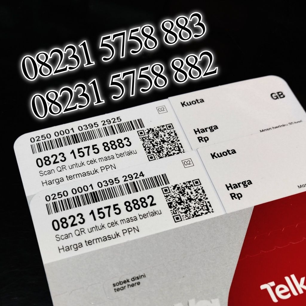 Nomor cantik Telkomsel couple 5758