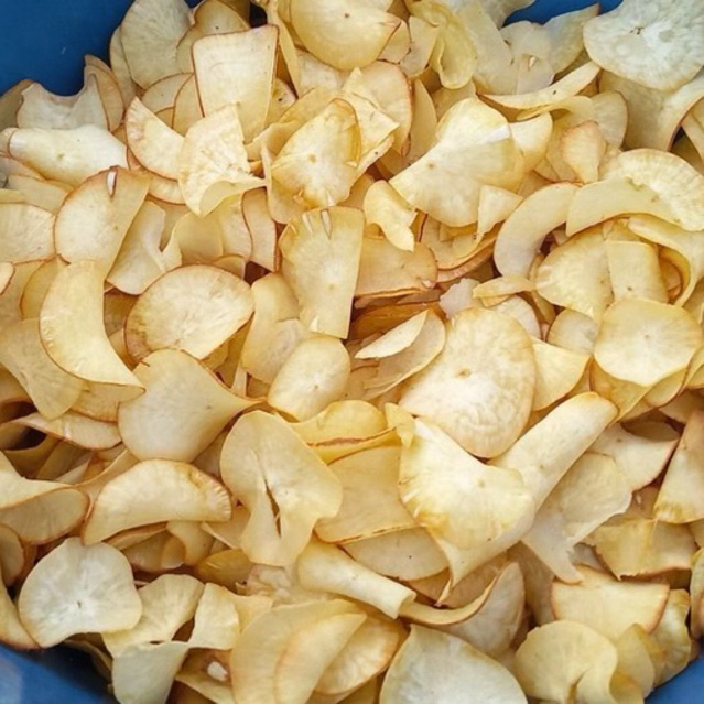 

Keripik Singkong Asin Gurih Crispy Renyah / 250grm / 1kg Miko Snack