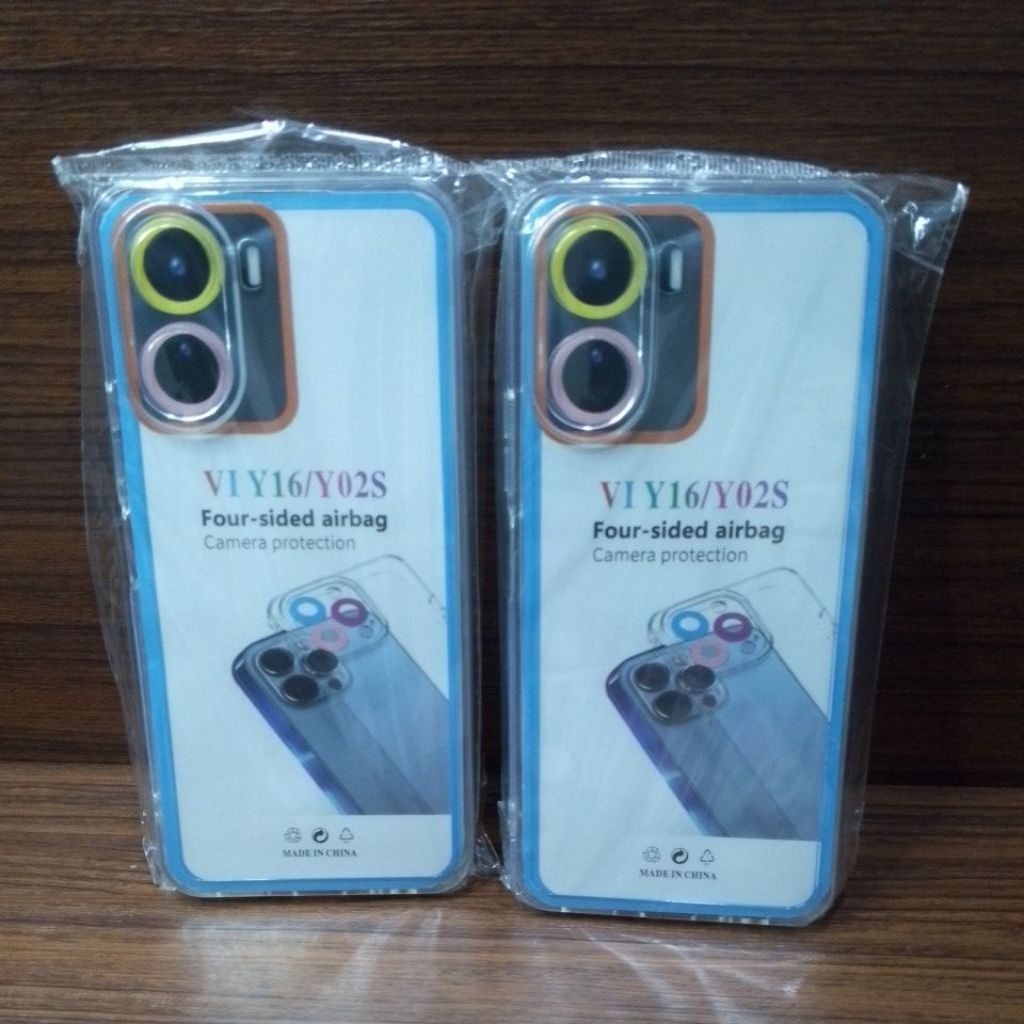 Case Silikon Casing Bening Vivo Y16 | Y02s  airbag