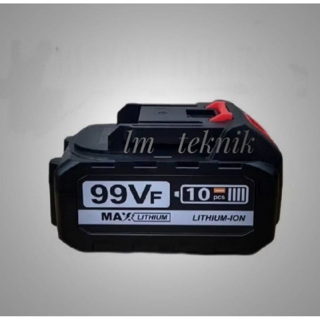 BATERAI IMPACT WRENCH CORDLESS APR 99VF BATRE BOR IMPACT GERINDA APR 99VF