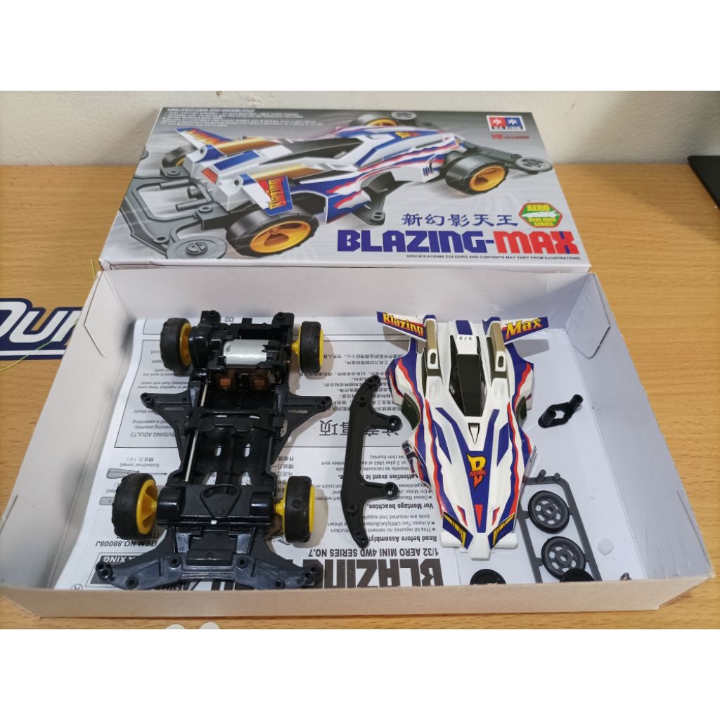Rep tamiya Blazing Max Daxing baru beres rakit