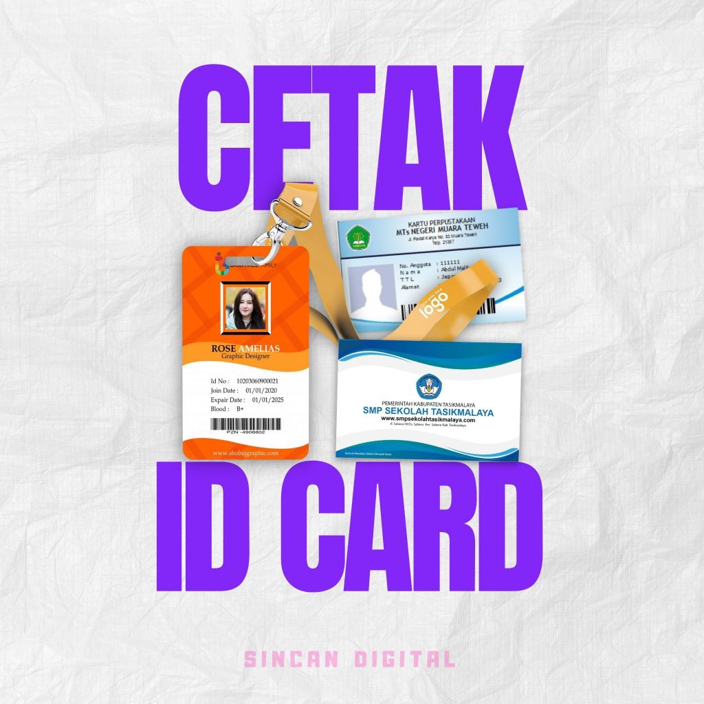

Cetak ID Card / Cetak UV ID Card