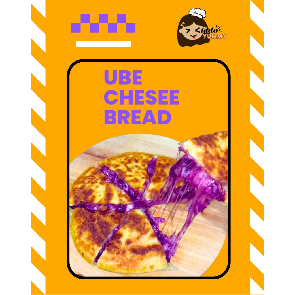 

Sweet Ube Potato Cheese Bread Mozzarella Instan Frozen enak Lezat