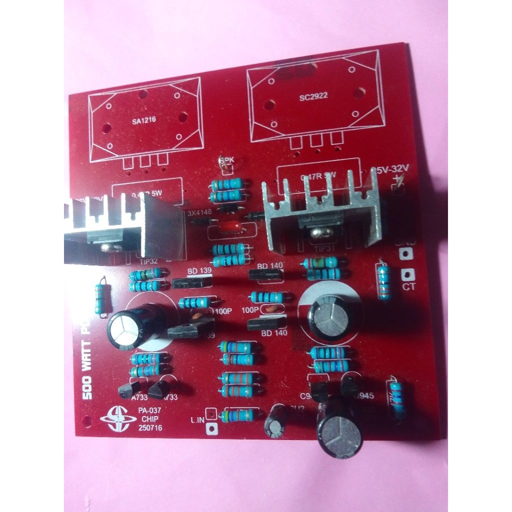 KIT DRIVER modif POWER 3 TINGKAT 500 - 1000 WATT