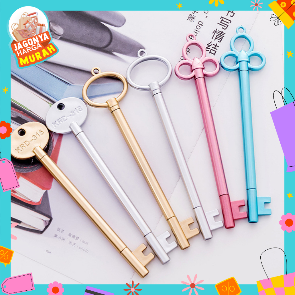 

JHM Pulpen Gel Bentuk Kunci Pulpen Unik Pulpen Dekorasi Pulpen Anak Sekolah Pulpen Lucu Alat Tulis Sekolah