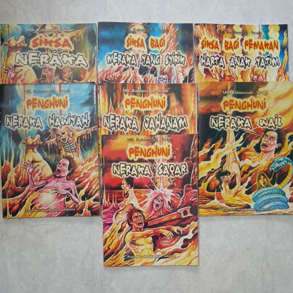 Komik Siksa Neraka / Buku Cerita Anak