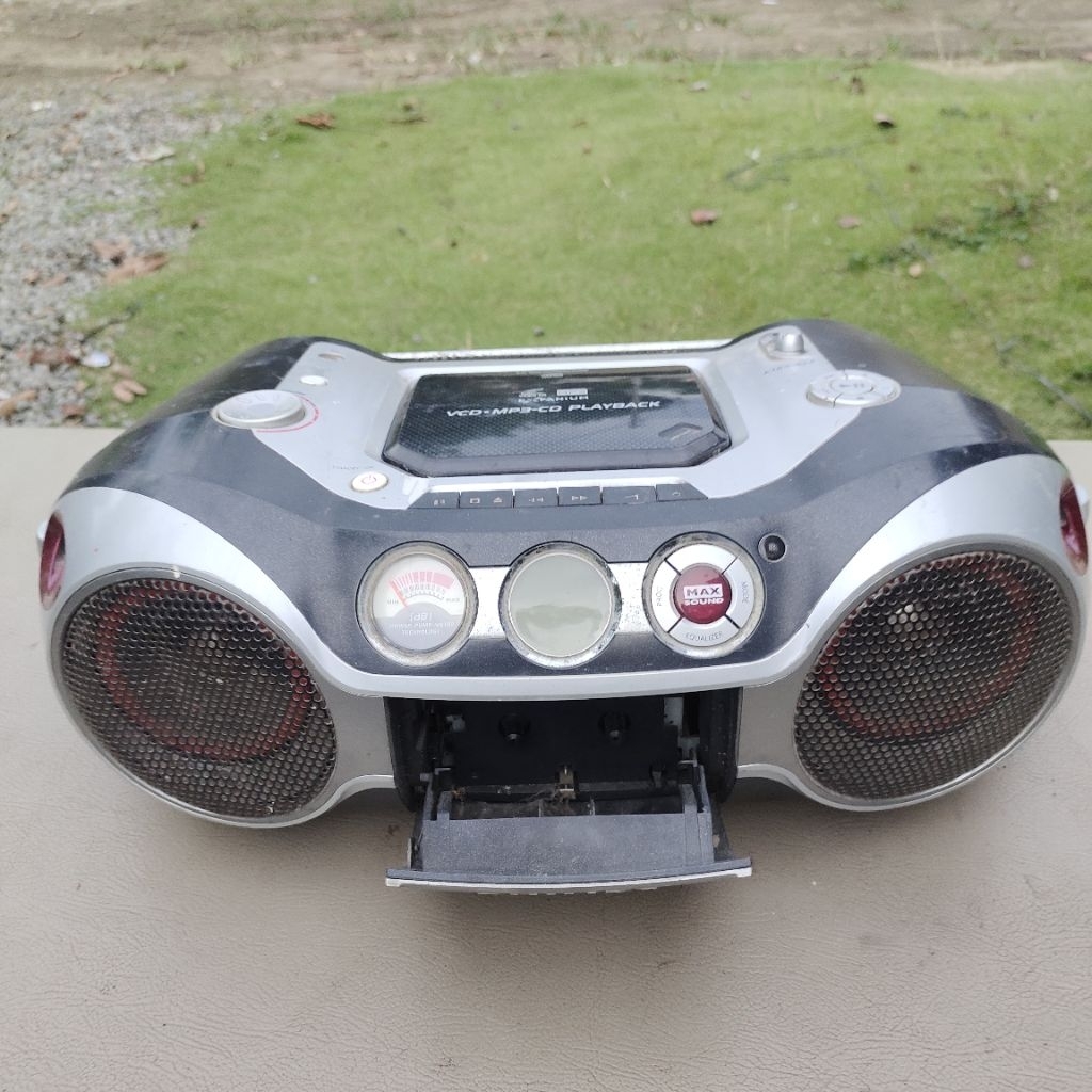 Radio Tape Deck Head unit Boom Box mini Compo Philips