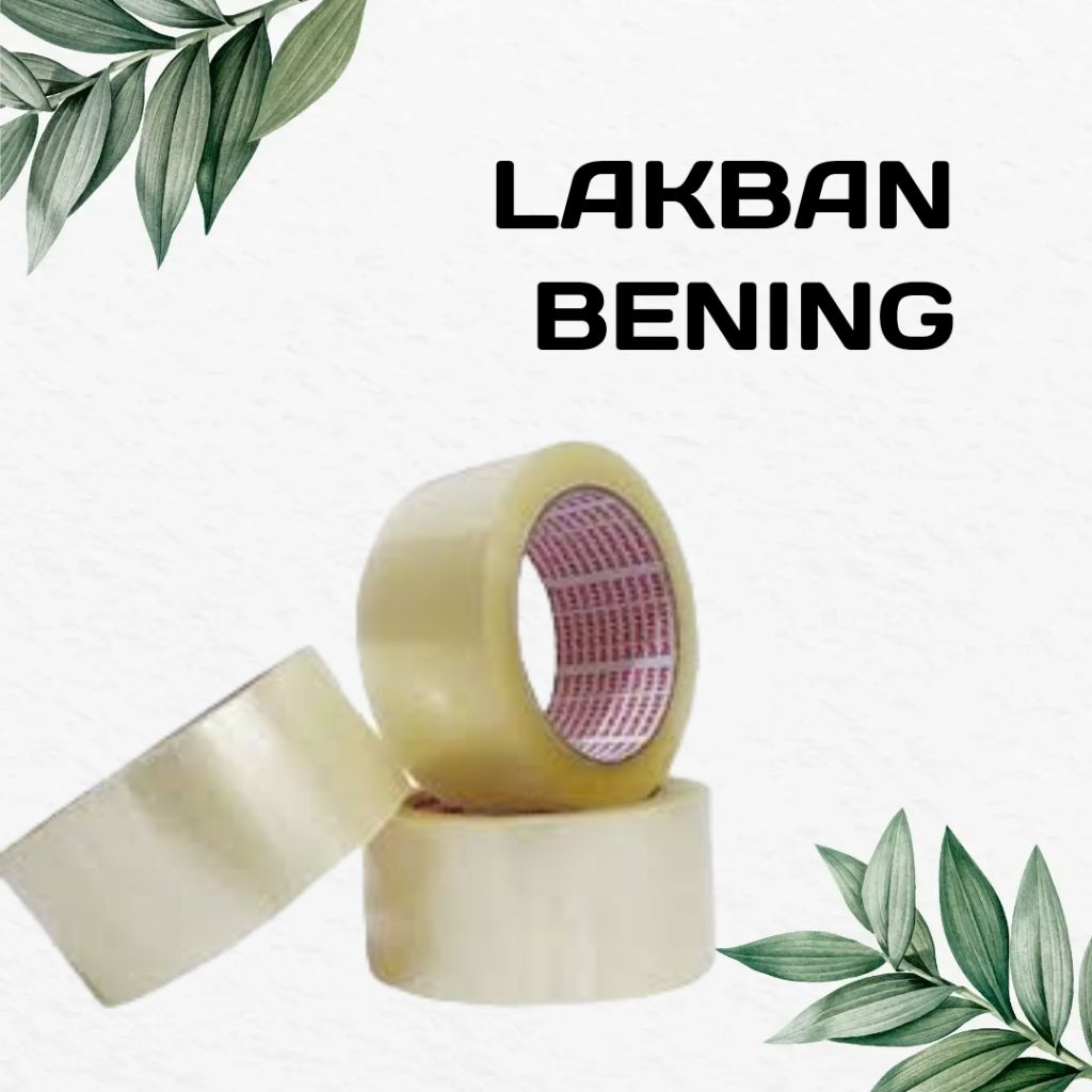 

Lakban Bening 45mm x 90 Yard