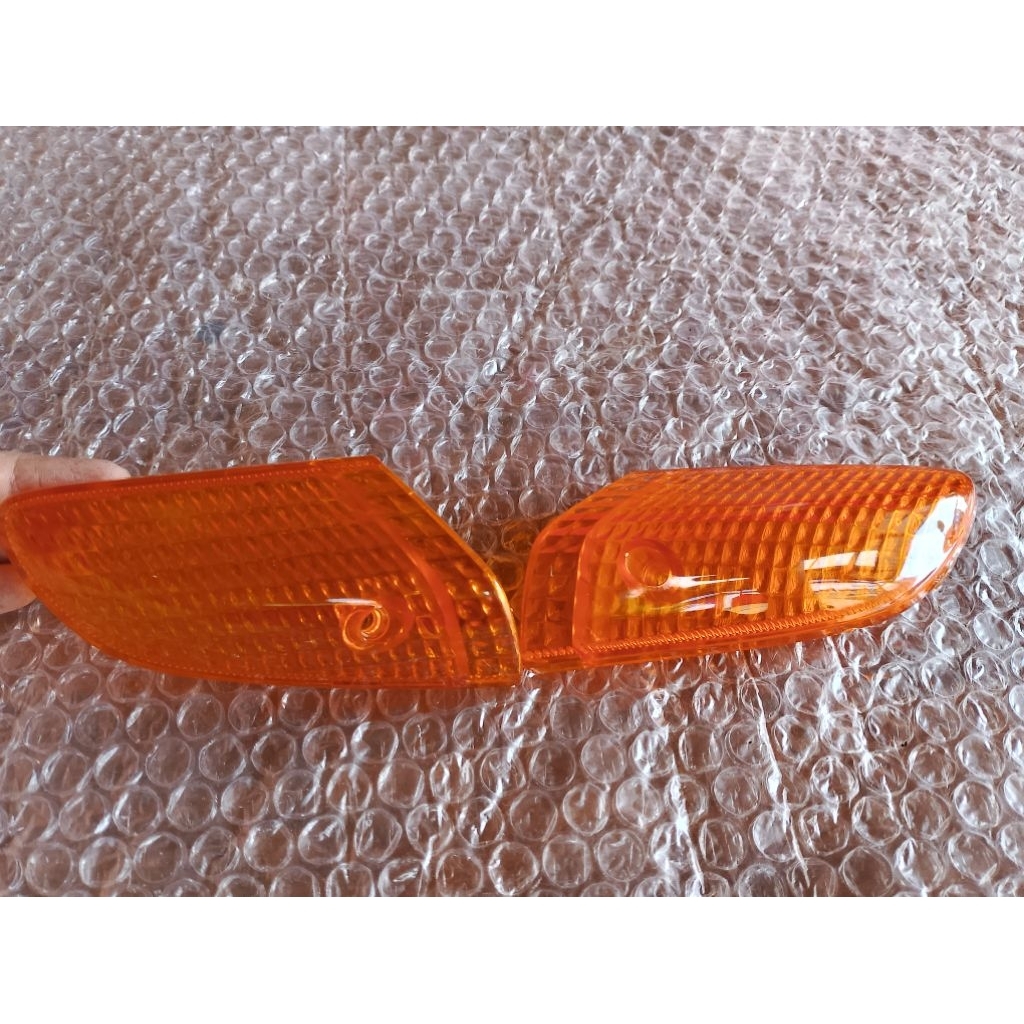 MIKA SEIN SEIN RETING DEPAN HONDA SUPRA 100 SUPRA LAMA SUPRA X 100 kuning set kanan kiri