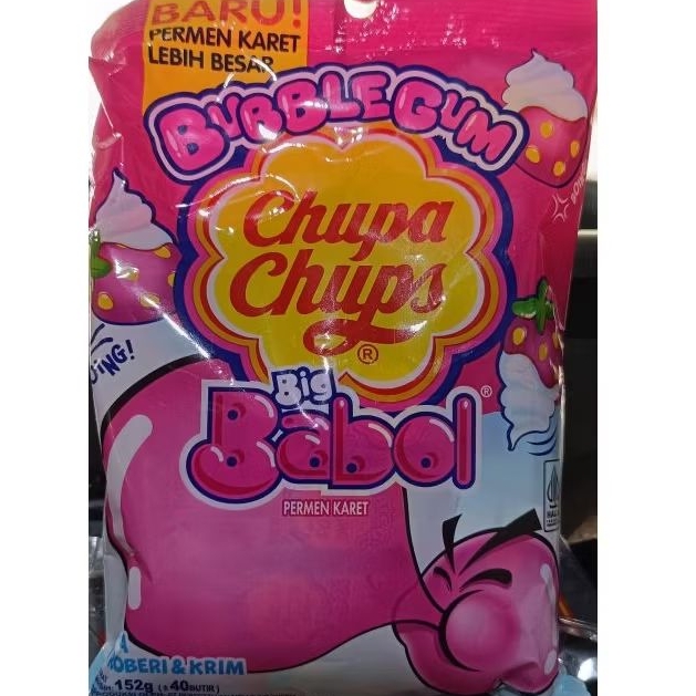 

PERMEN KARET BIG BABOL KEMASAN SAK 40 BUTIR