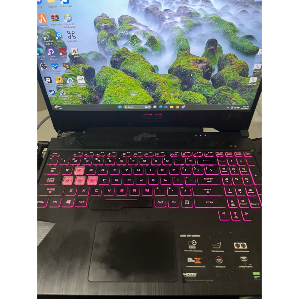 Laptop Gaming Asus TUF 505D bekas
