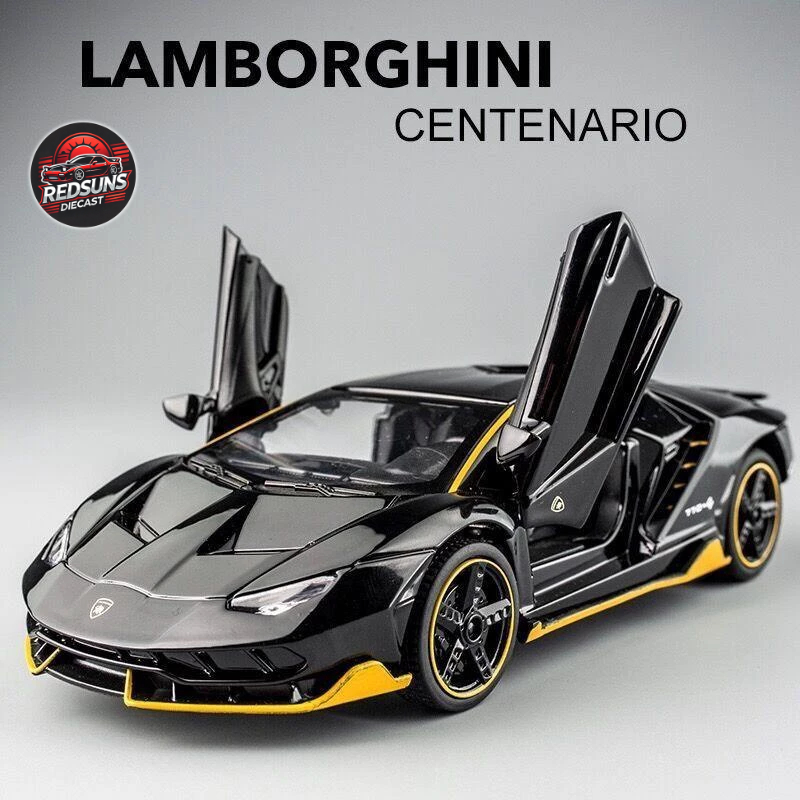 [REDSUNS] 1:32 LP770 Diecast Super Car Centenario Mobil Mainan Miniatur Hadiah Kado Die-Cast Miniatu