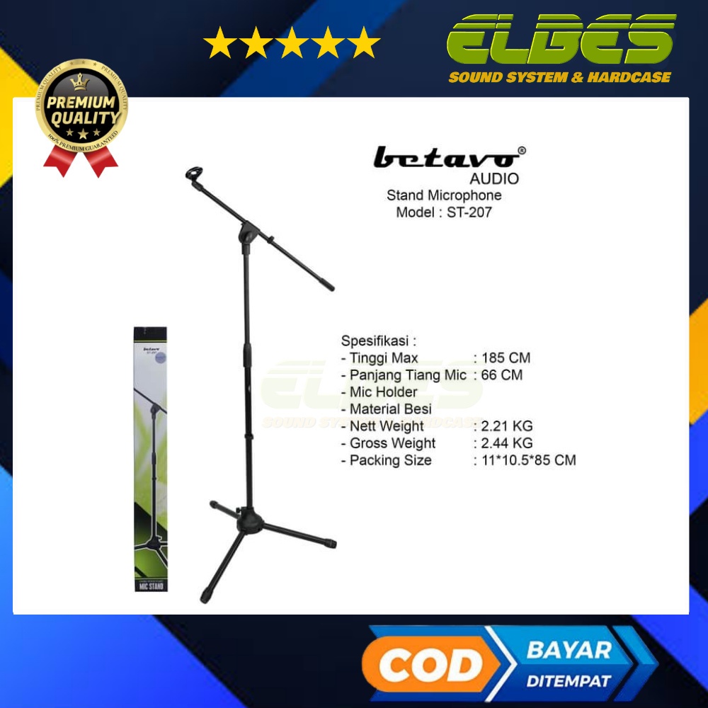 STAND MIC PANJANG BETAVO ST-207