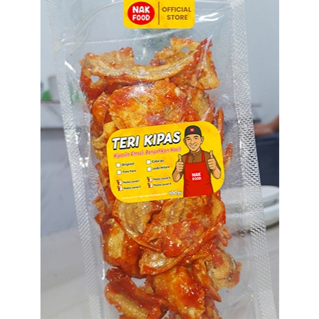 

Teri Kipas 100 gram [Premium Quality] Tersedia 4 Varian Rasa - NAK FOOD