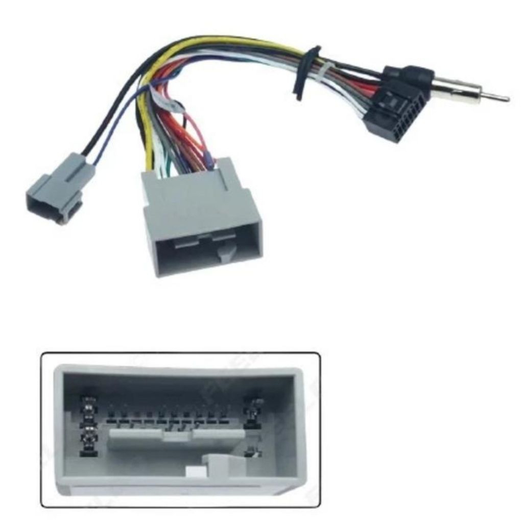 Kabel Soket Socket Head Unit Tape Double Din Android Universal Mobil Honda Lama Freed Jazz City Brio