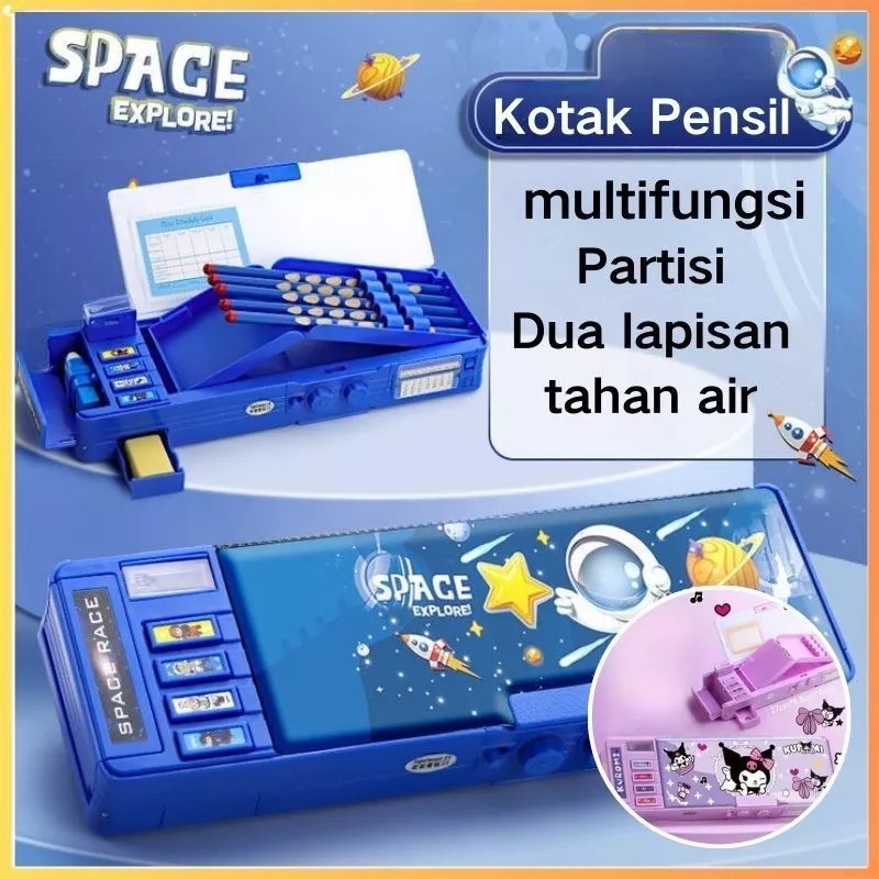 

Kotak Pensil Kuromi Aesthetic Tahan Air