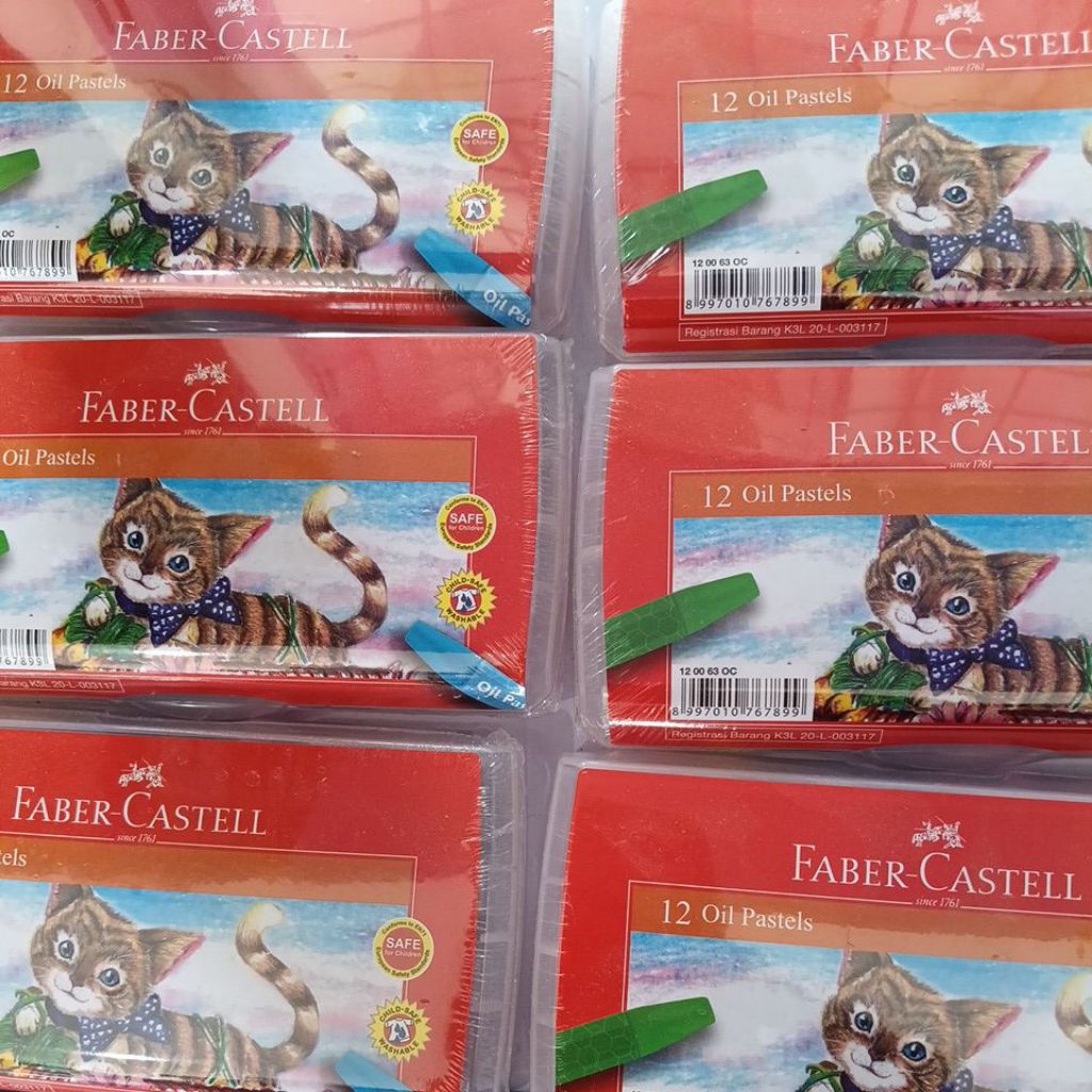 

FABER CASTELL 12 OIL PASTEL