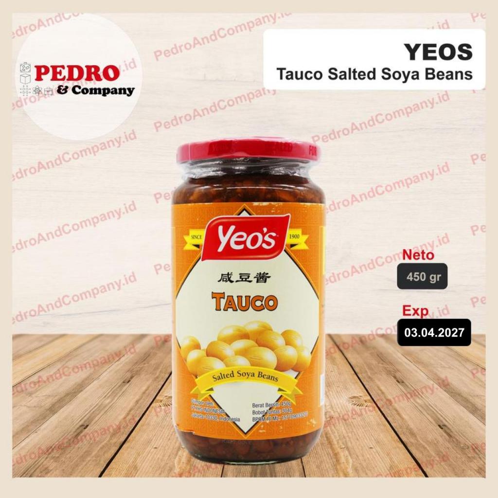 Yeos taucu masin salted soya beans 450 gram - kedelai fermentasi