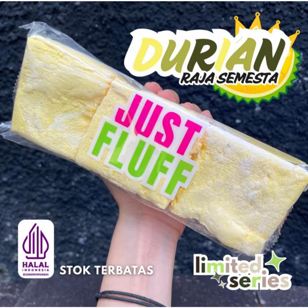 

[ LIMITED SERIES ] MARHSMALLOW JUSTFLUFF DURIAN RAJA SEMESTA HALAL