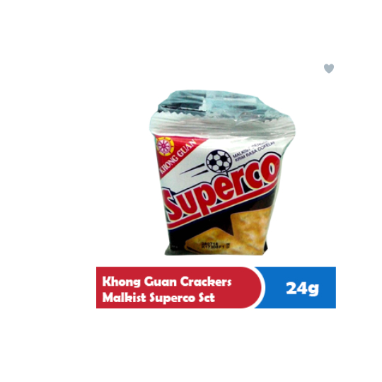 

KHONG GUAN CRACKERS MALKIST SUPERCO SCT 24g