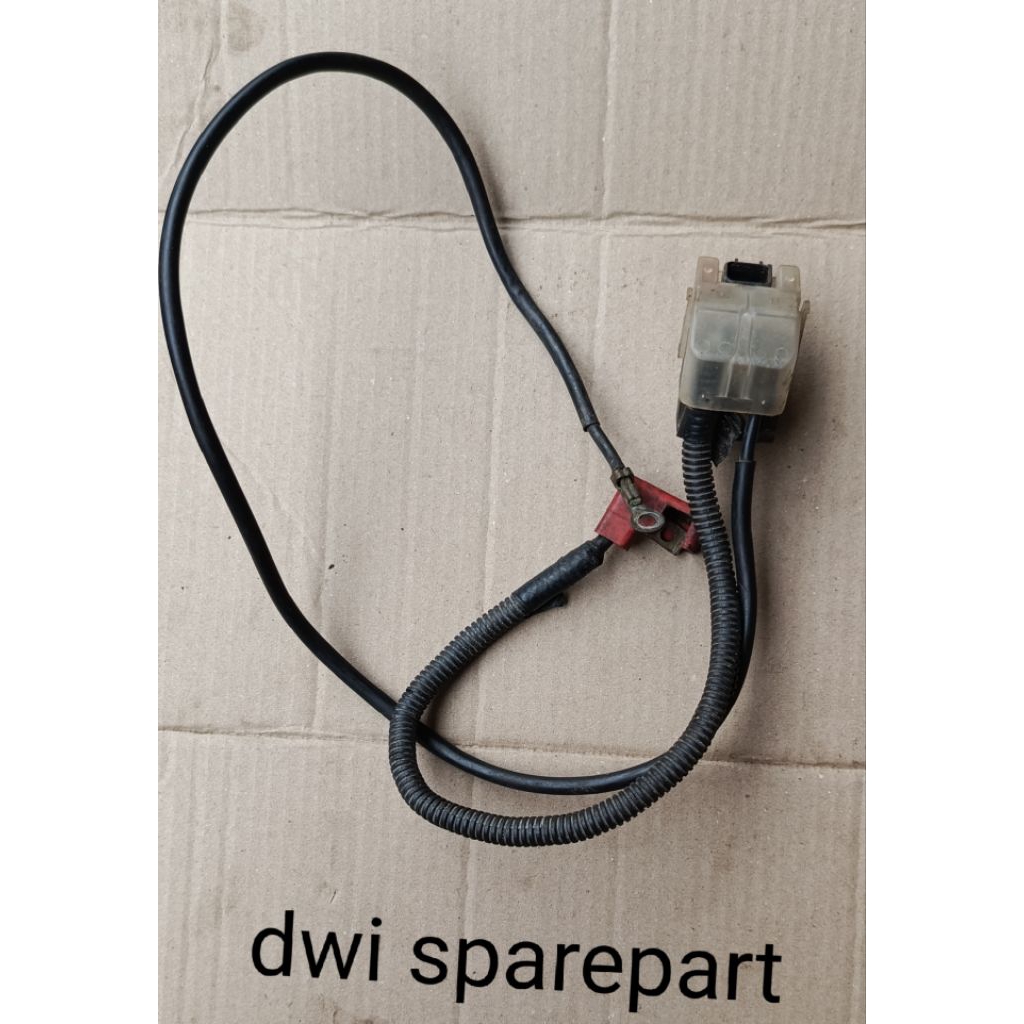 Kabel aki + bendik stater SUZUKI SATRIA FU barong original copotan