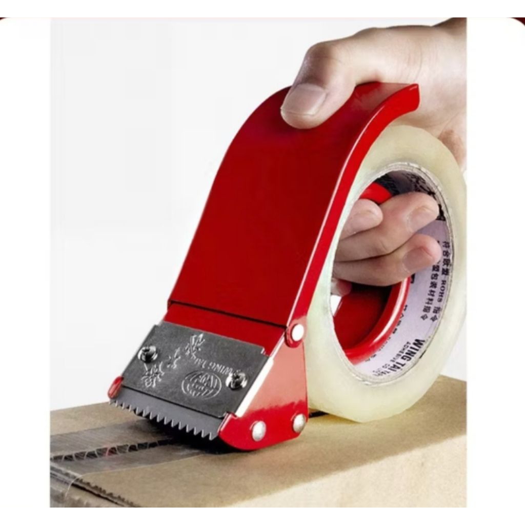 

Tape Dispenser, Tape Cutter, Pemotong Lakban Isolasi Besar