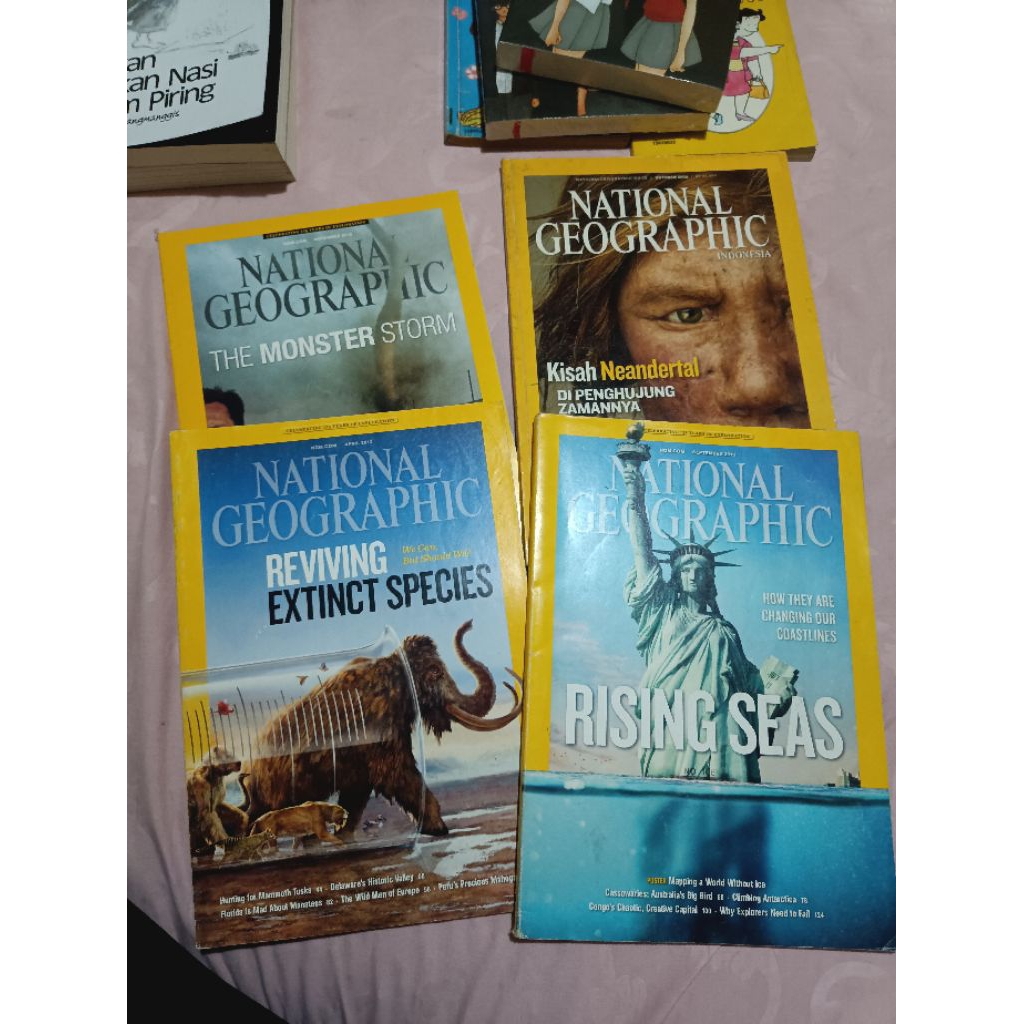 Preloved Majalah National Geographic