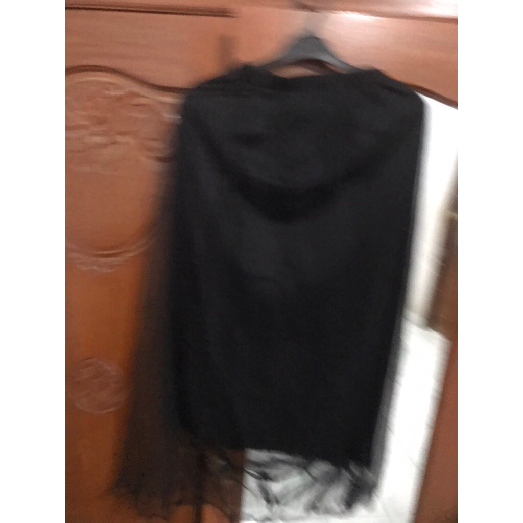 PL rok tutu hitam