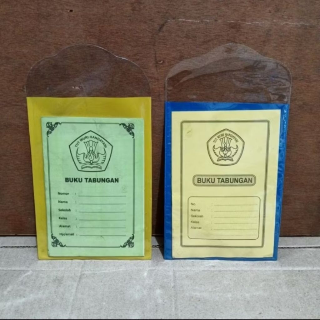 

15 Pcs Plastik Buku Tabungan / Plastik Iuran Spp