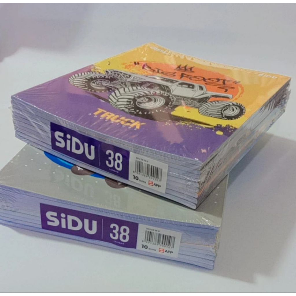 

BUKU TULIS SIDU ISI 38 TOTAL 10 PCS