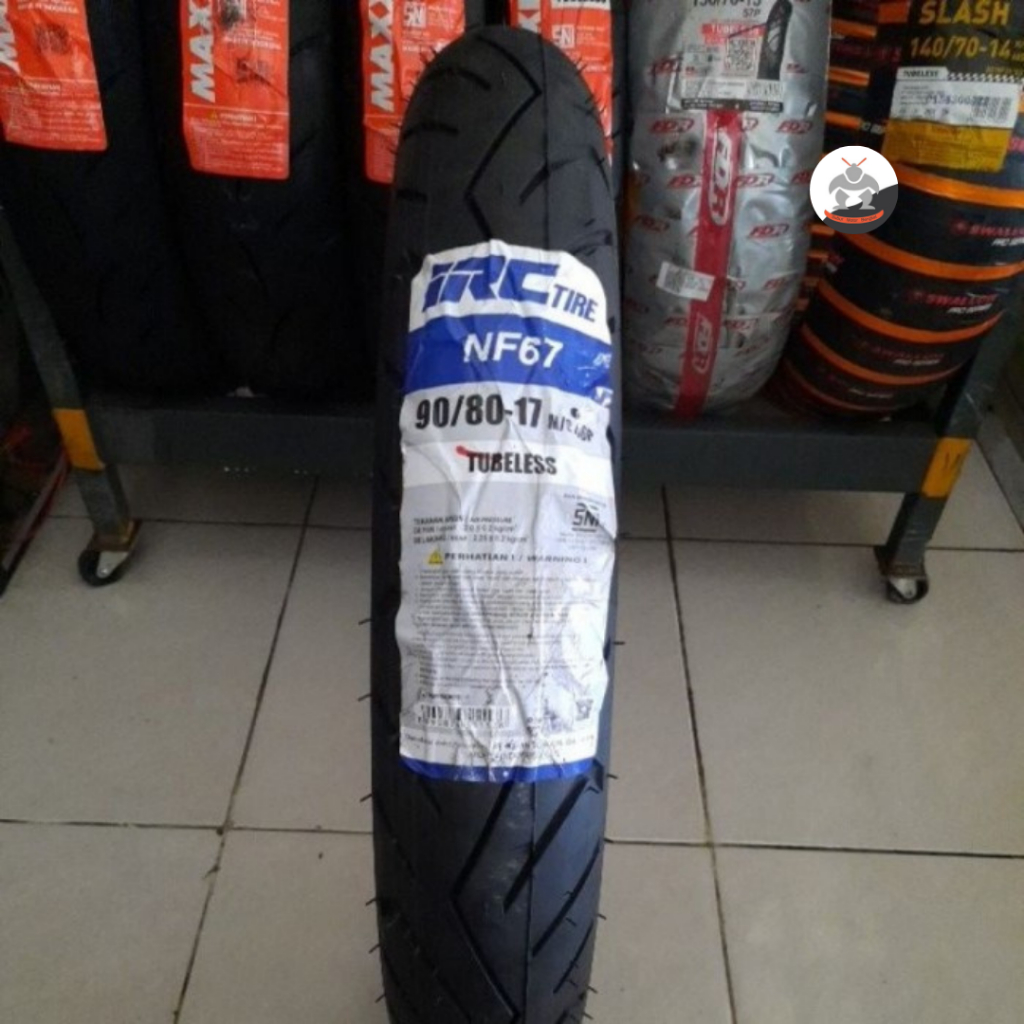 Ban Motor IRC NF 67  size 90/80 R17 - Tubeless Ban Depan Supra GTR 150,  Sonic 150R,  Mx King 150