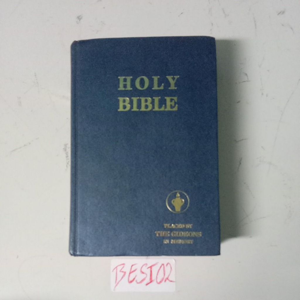 BUKU HOLY BIBLE,"PLACED BY.THE GIDEONS