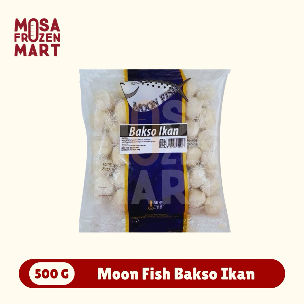 

MoonFish Bakso Ikan 500 Gr