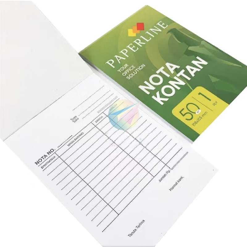 

Nota Kontan Paperline Kecil 3 ply/2 ply/1 ply