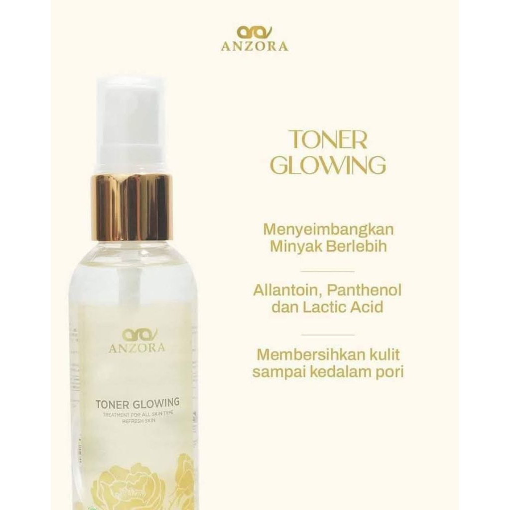 ANZORA ECER/TONER ANZORA/ SKINCARE GLOWING