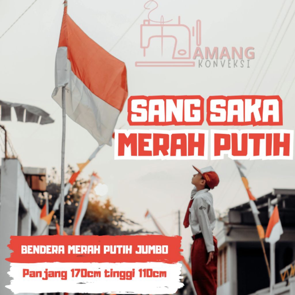 

BENDERA MERAH PUTIH JUMBO KANTOR DAN INSTANSI