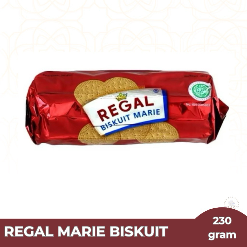 

Biskuit Regal Marie Biscuit 230gram