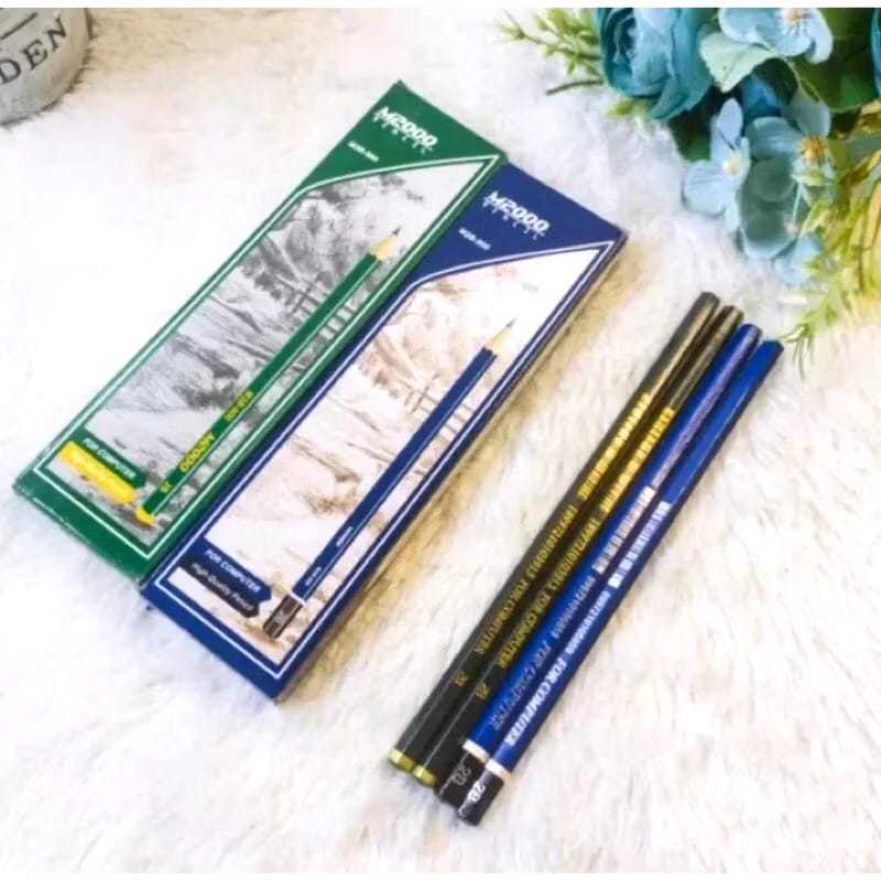 

1 PACK Pencil 2B M2000 ,/12 Pcs pensil M2000