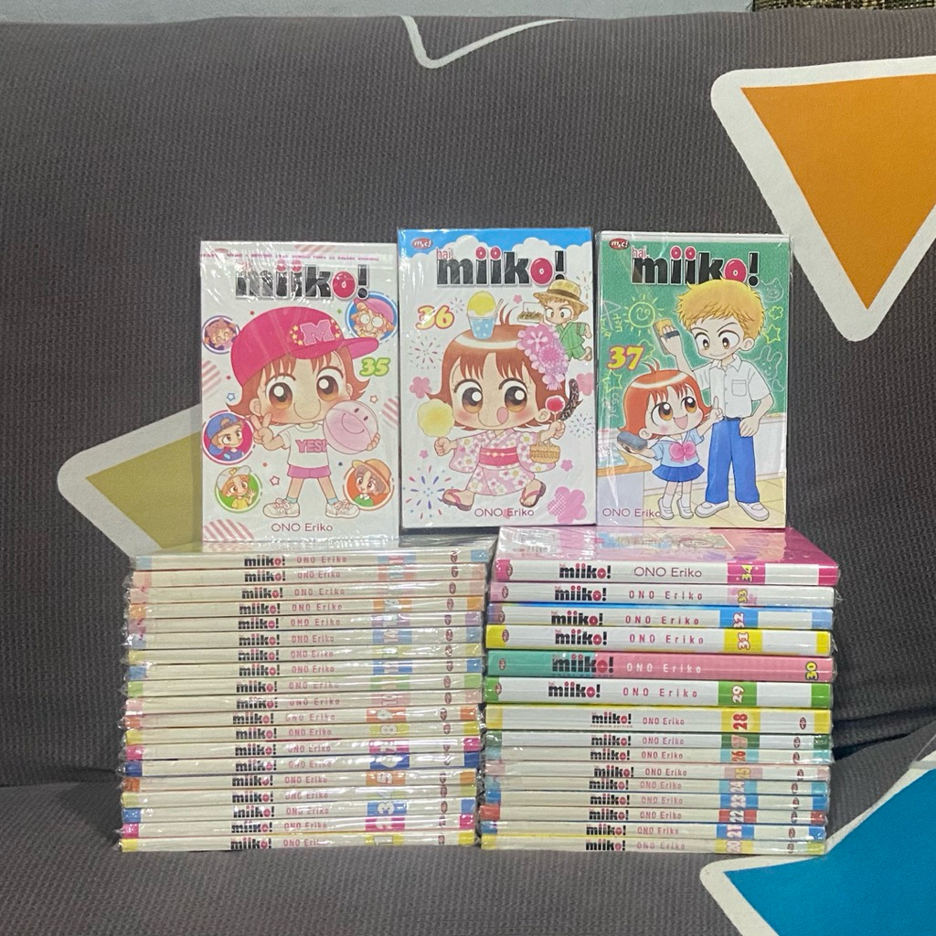 Paket Komik Hai Miiko Vol 1-37 KHUSUS KOLEKTOR Set Fulset Fullset Lengkap