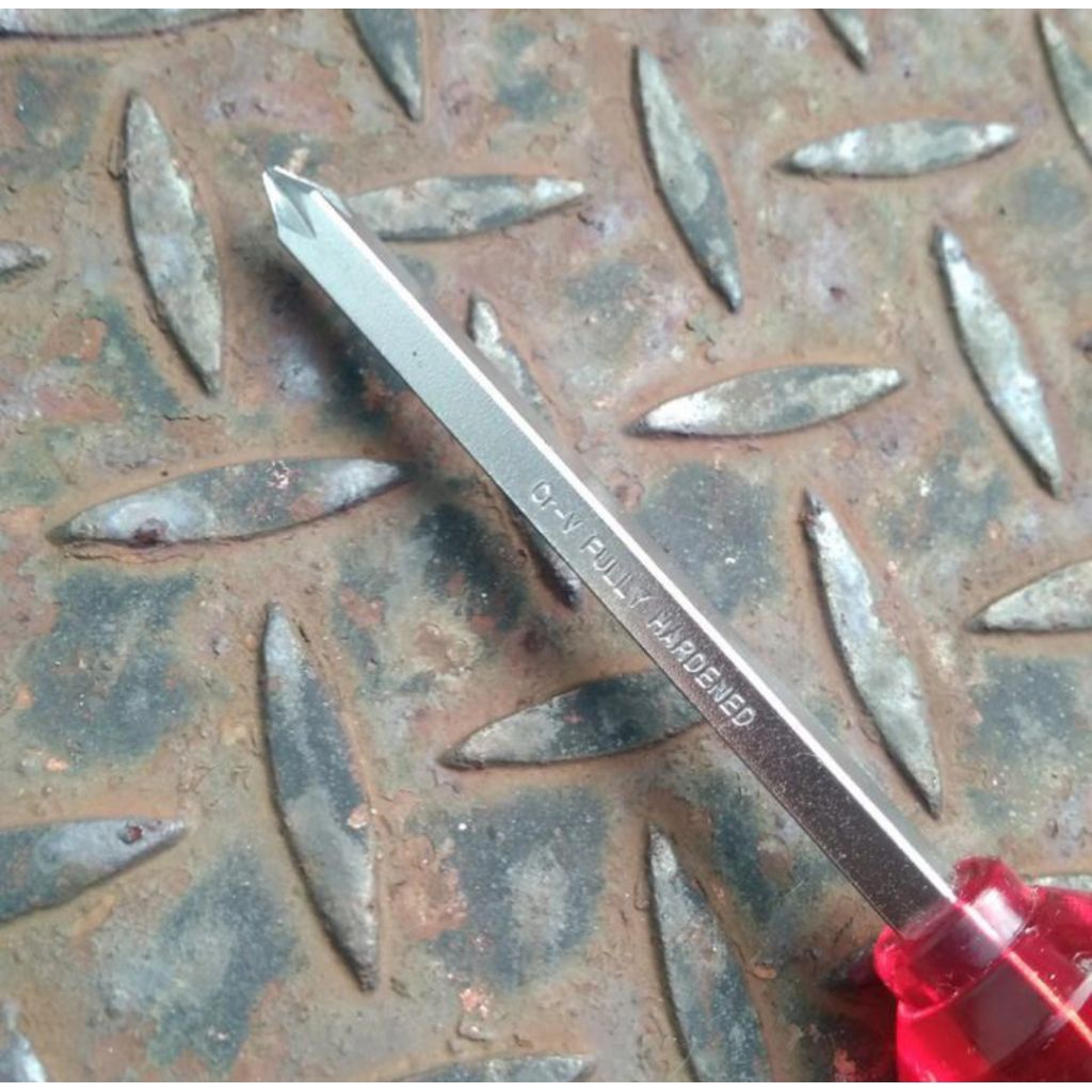 Obeng Gedor Ketok Transparan Plus Kembang