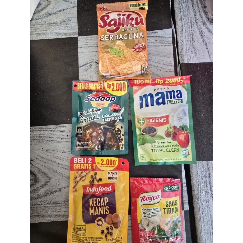 

Serba harga 2.500/pcs