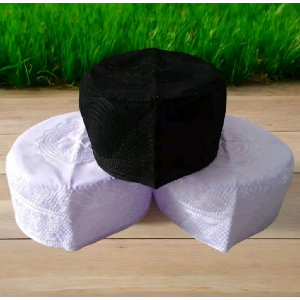 GROSIR (20 PCS ) PECI HAJI/PECI MADINAH/KOPIYAH HAJI/PECI PUTIH